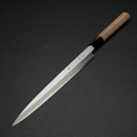 Morihei Hisamoto Vintage Left Handed Fugubiki 240mm Magnolia Handle (Carbon)
