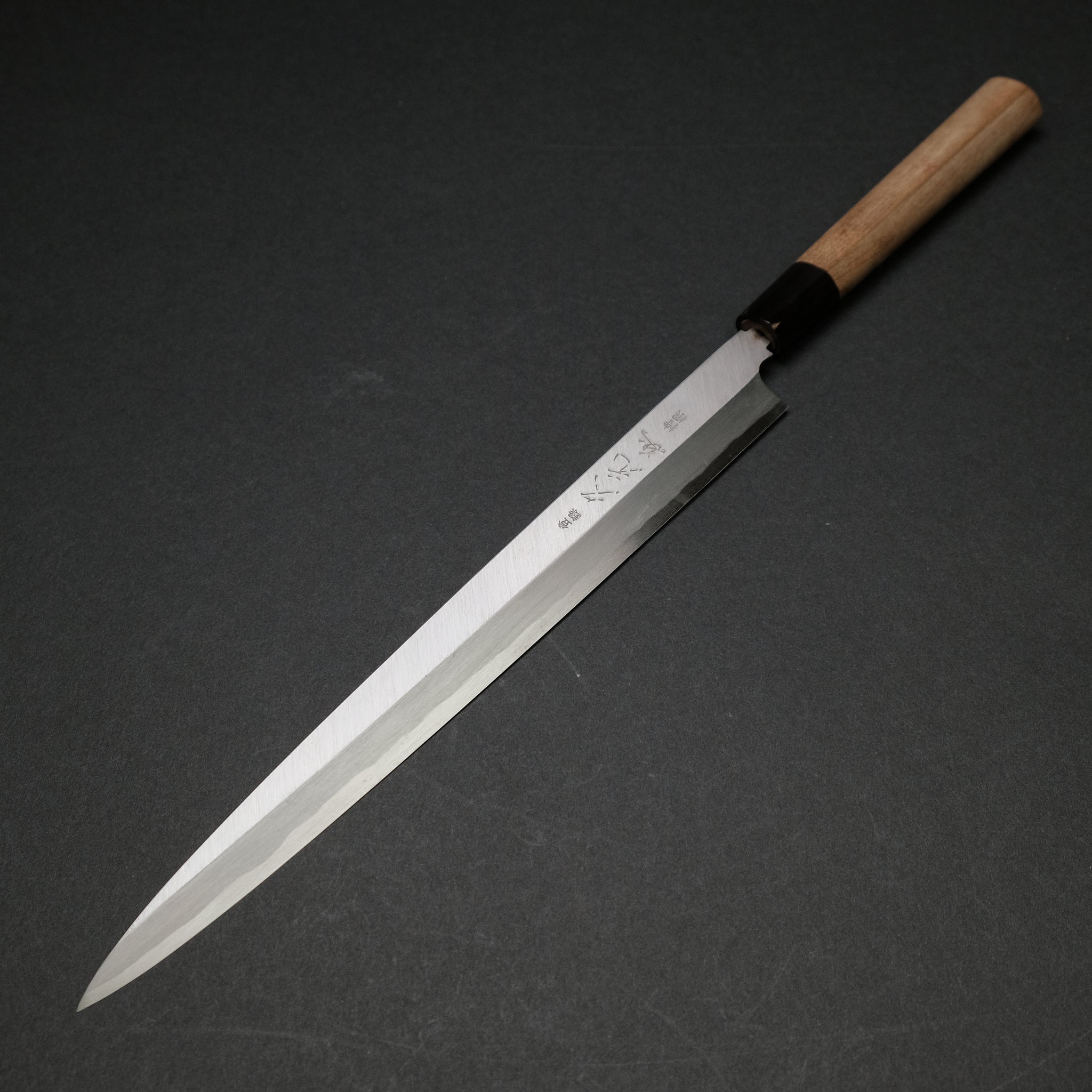 Morihei Hisamoto Vintage Left Handed Fugubiki 270mm Magnolia Handle (Carbon)