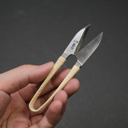 Morihei Kisaku Nigiri Thread Shears 105mm (Kiri Box)