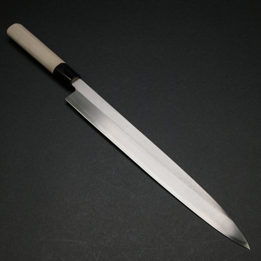 Mumei Stainless Yanagiba 300mm Ho Wood Handle