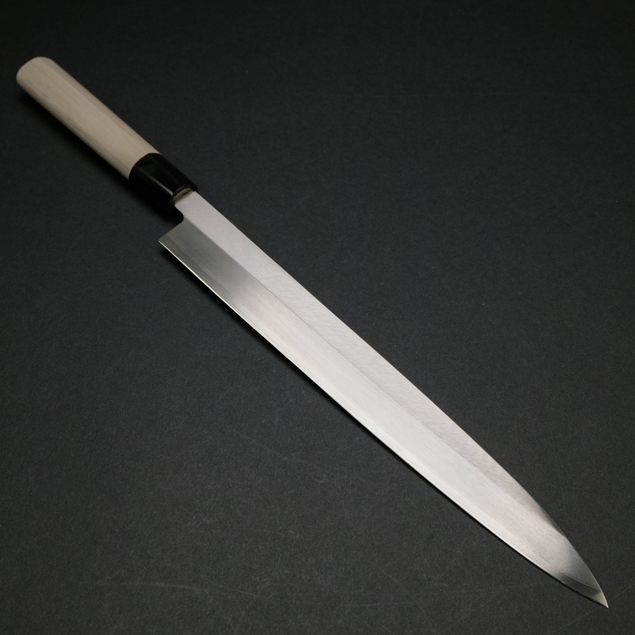 Mumei Stainless Yanagiba 300mm Ho Wood Handle