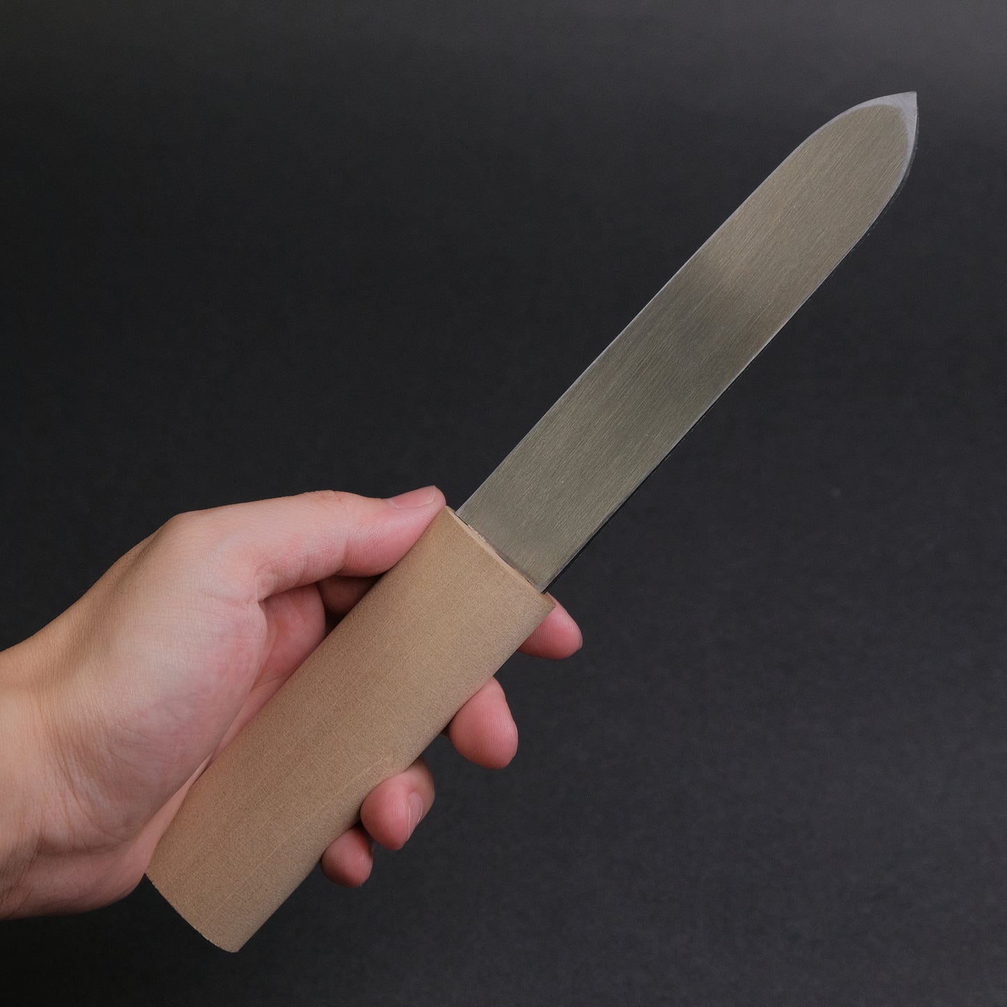 Mumei White #2 Kurouchi Makiri 135mm Ho Wood Handle