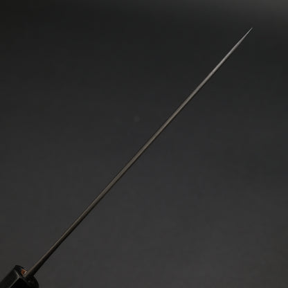 Mutsumi Blue Super Kurouchi Nashiji Gyuto 180mm Ebony Handle