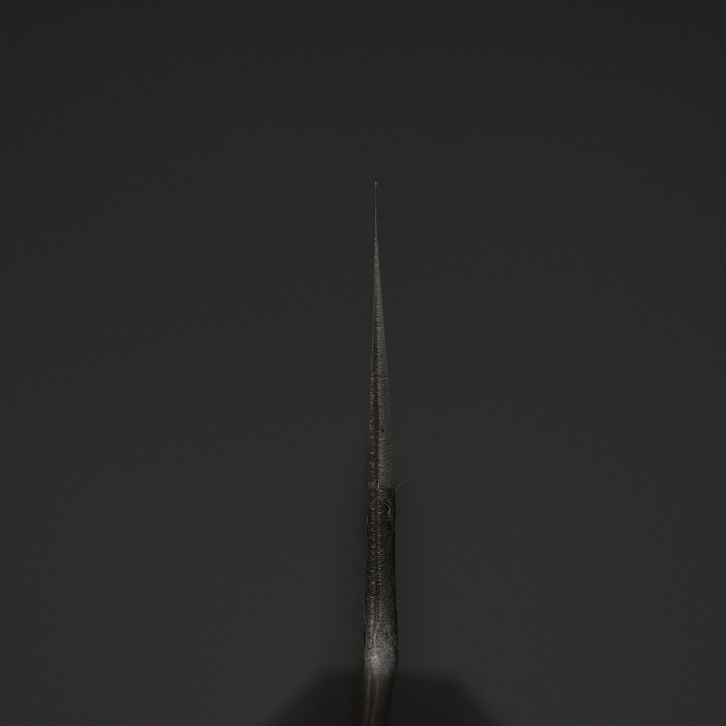 Mutsumi Blue Super Kurouchi Nashiji Gyuto 180mm Ebony Handle