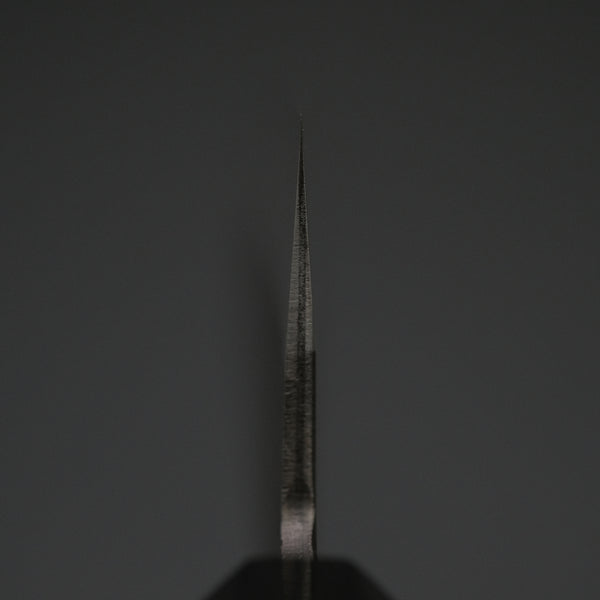 Mutsumi Blue Super Kurouchi Nashiji Kiritsuke 240mm Ebony Handle