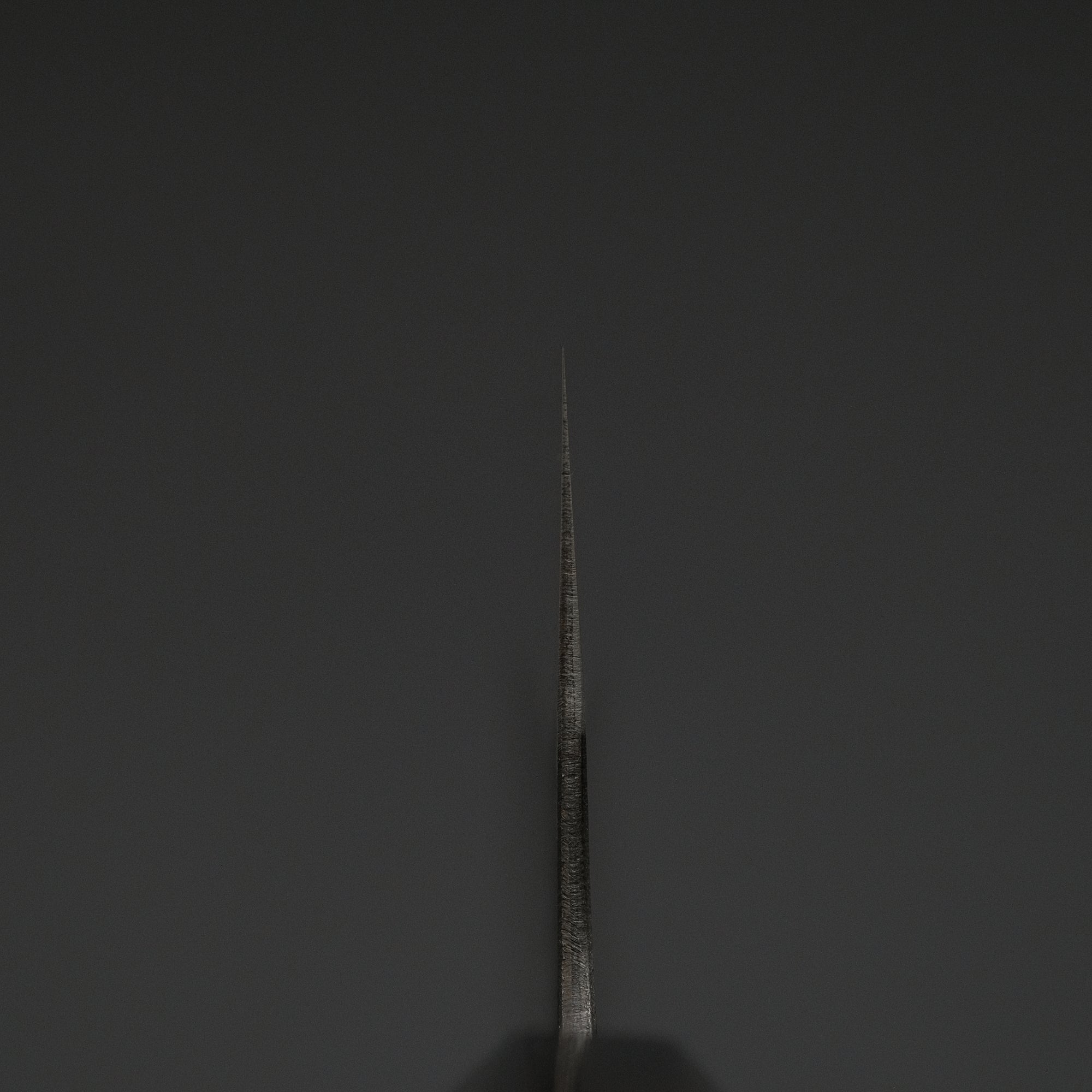 Mutsumi Blue Super Kurouchi Nashiji Nakiri 180mm Ebony Handle
