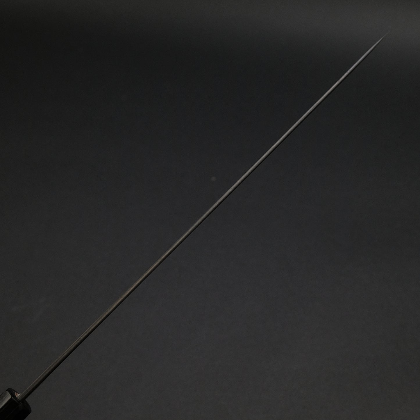 Mutsumi Blue Super Kurouchi Nashiji Sujihiki 270mm Ebony Handle