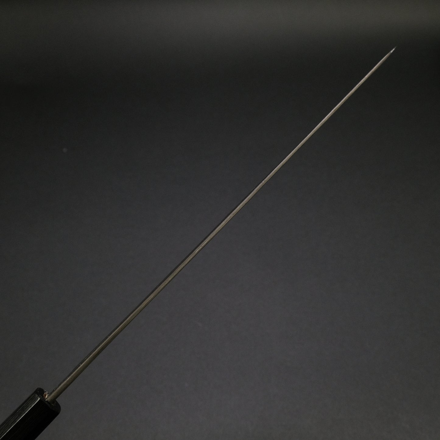 Mutsumi Blue Super Kurouchi Tsuchime Sujihiki 270mm Ebony Handle