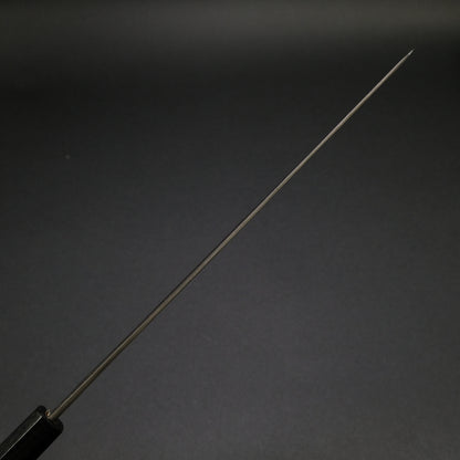 Mutsumi Blue Super Kurouchi Tsuchime Sujihiki 270mm Ebony Handle