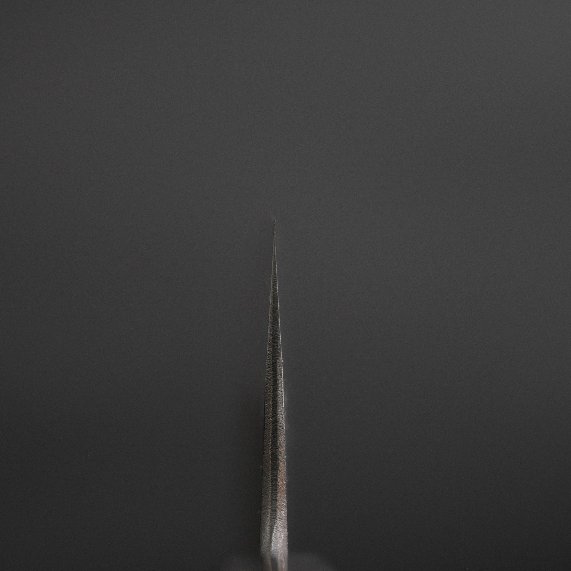 Mutsumi Hinoura Blue Super Kurouchi Nashiji Hakata 180mm Ebony Handle