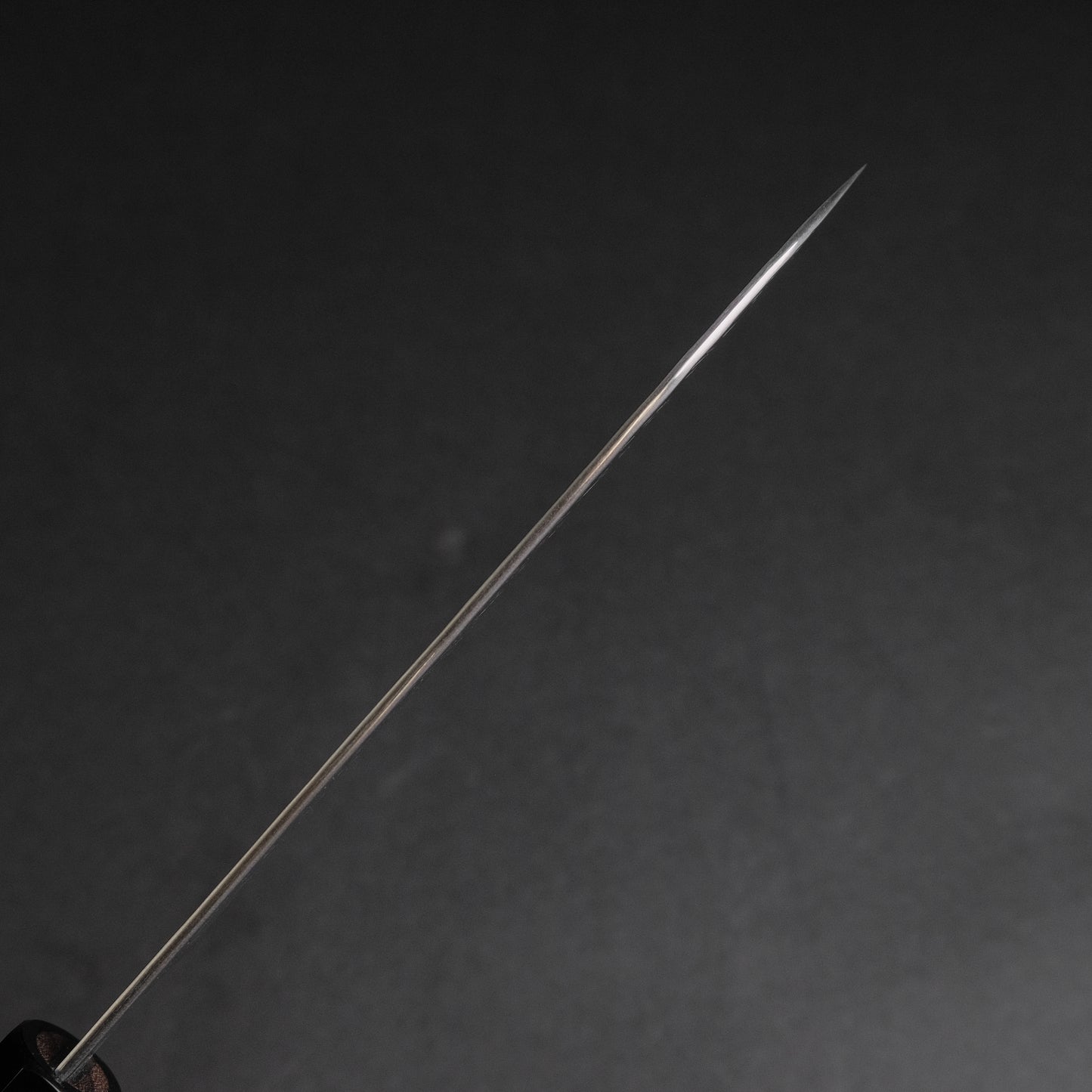 Nigara Blue Super Santoku 180mm Ebony Handle