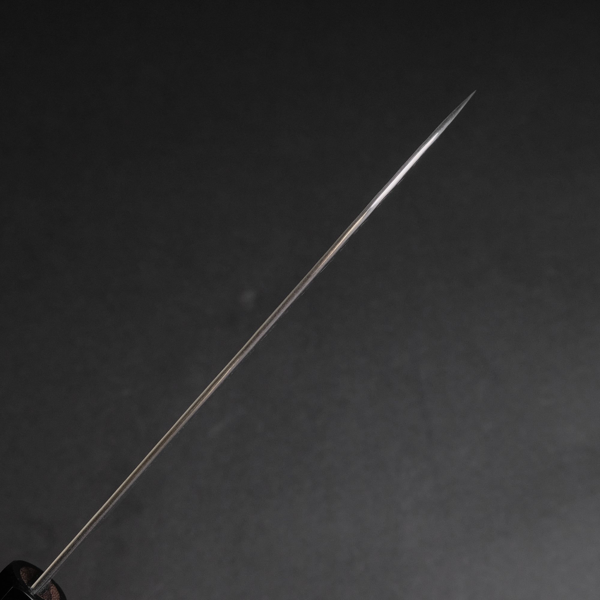 Nigara Blue Super Santoku 180mm Ebony Handle