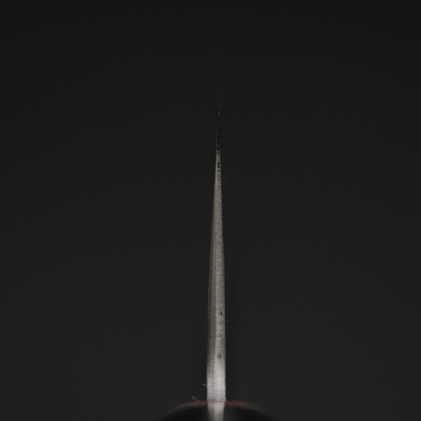 Ohishi Blue Super Kurouchi Tsuchime Nakiri 165mm Pakka Handle