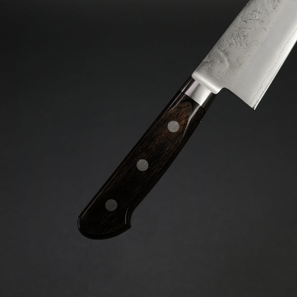 Ohishi Ginsan Nashiji Gyuto 180mm Pakka Handle