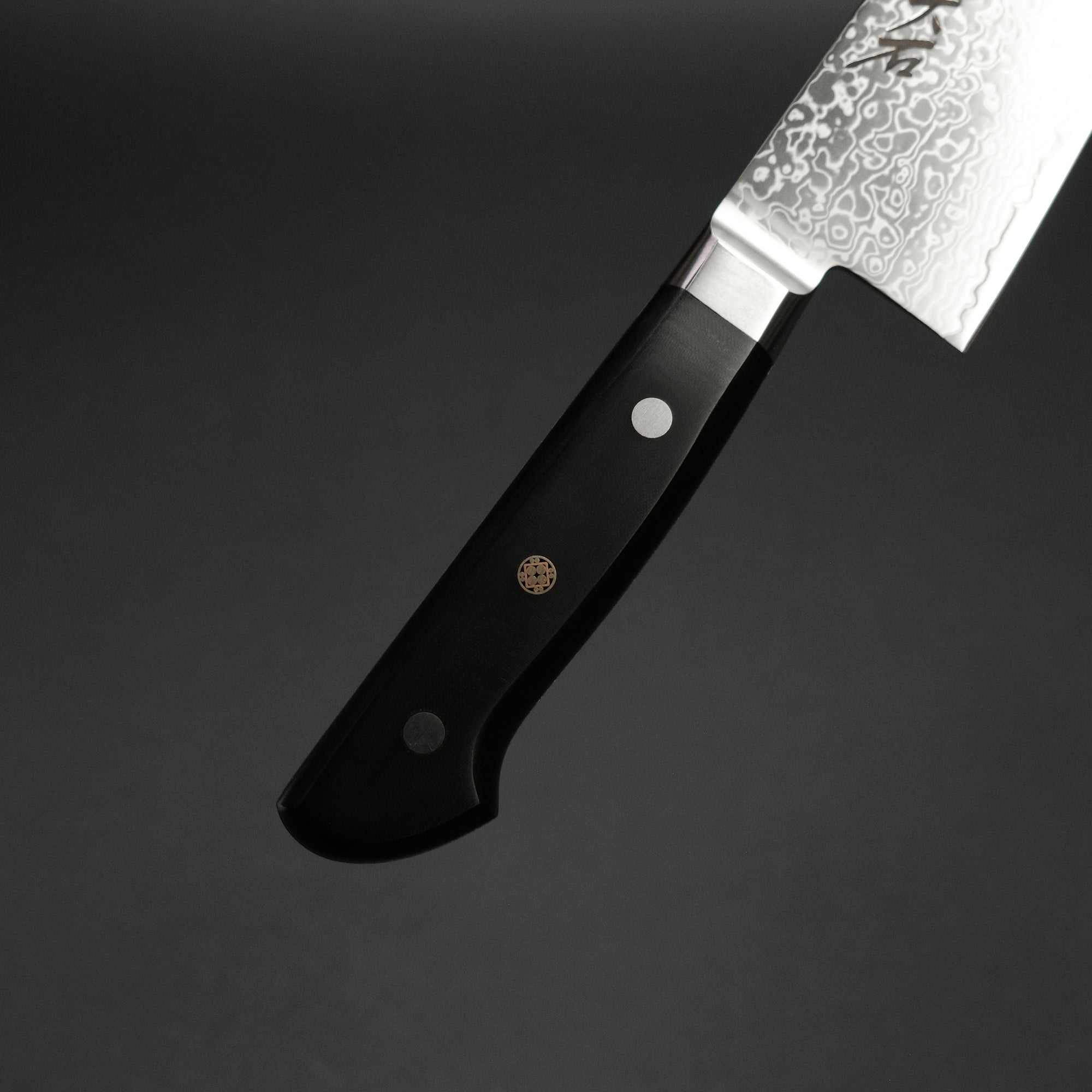 Ohishi Powder Metal Damascus Gyuto 240mm Linen Micarta Handle