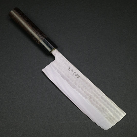 Ohishi SLD Tsuchime Nakiri 165mm Ebony Handle