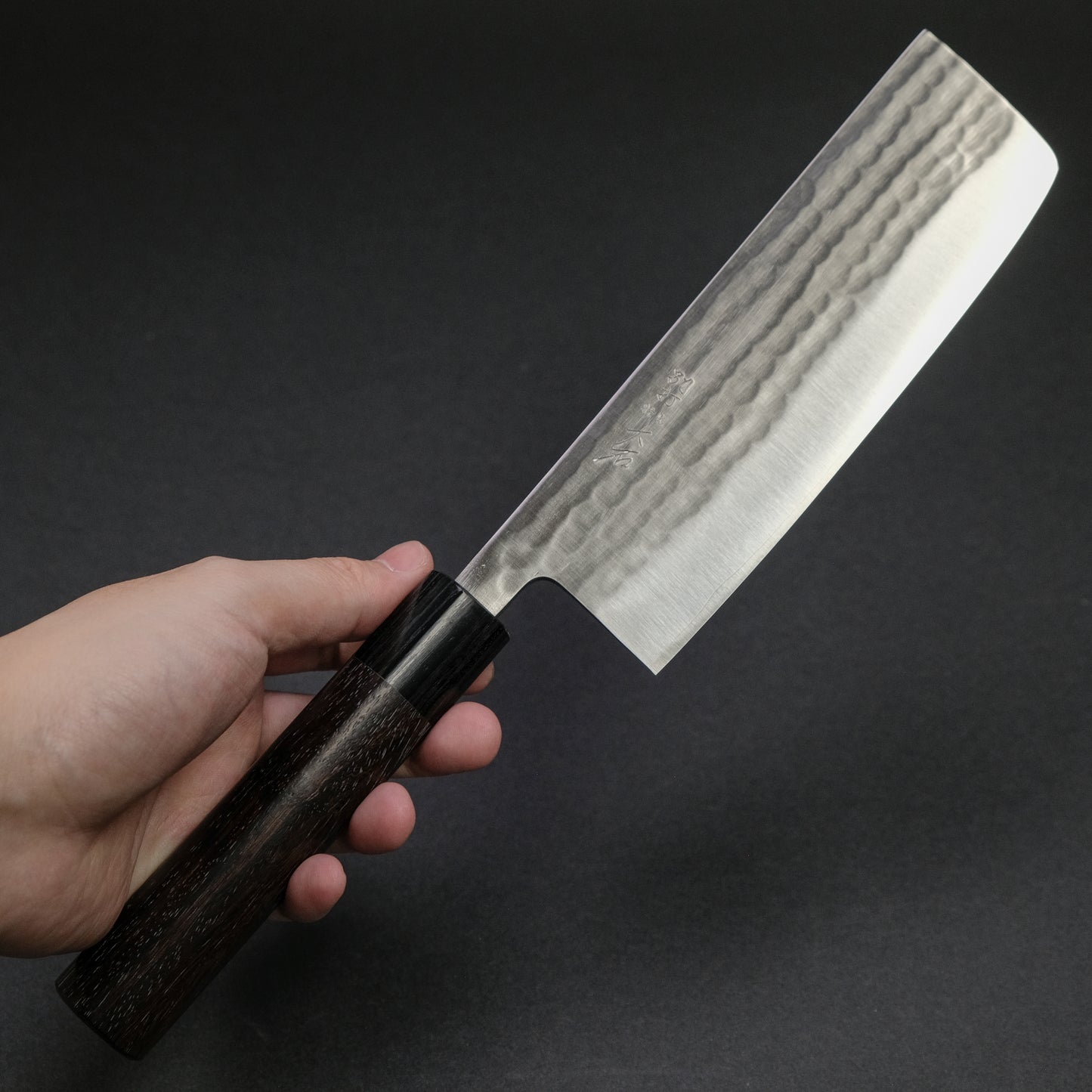 Ohishi SLD Tsuchime Nakiri 165mm Ebony Handle