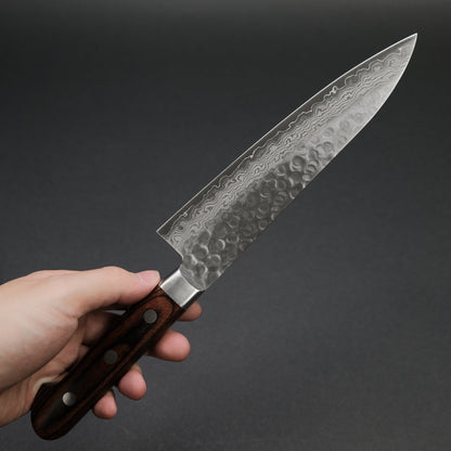 Ohishi VG10 Damascus Gyuto 180mm Mahogany Handle