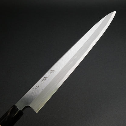 Sakai Kikumori Shironiko White #2 Yanagiba 270mm Magnolia Handle