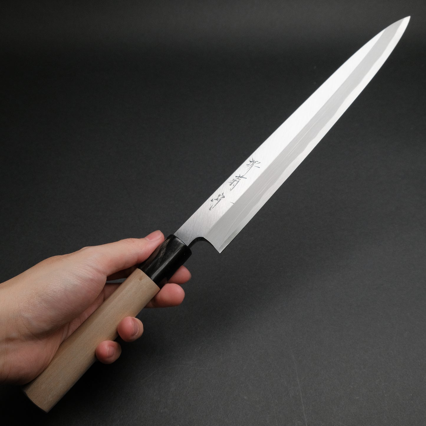 Sakai Kikumori Shironiko White #2 Yanagiba 270mm Magnolia Handle