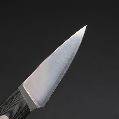Seino AUS8 Fishing Utility Fixed Blade Linen Micarta Handle (#003)