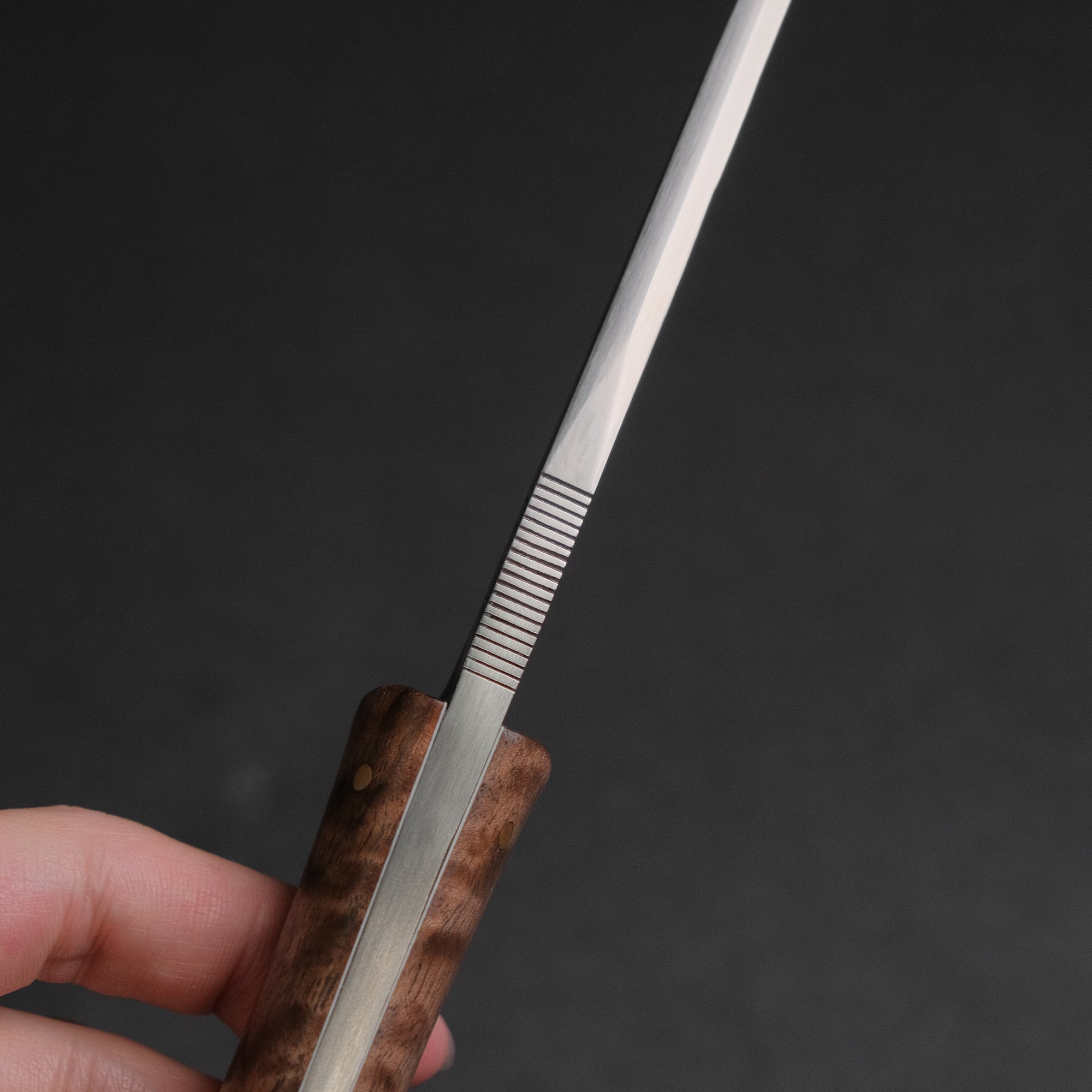 Seino Shikari ATS-34 Fixed Blade Claro Walnut Handle (