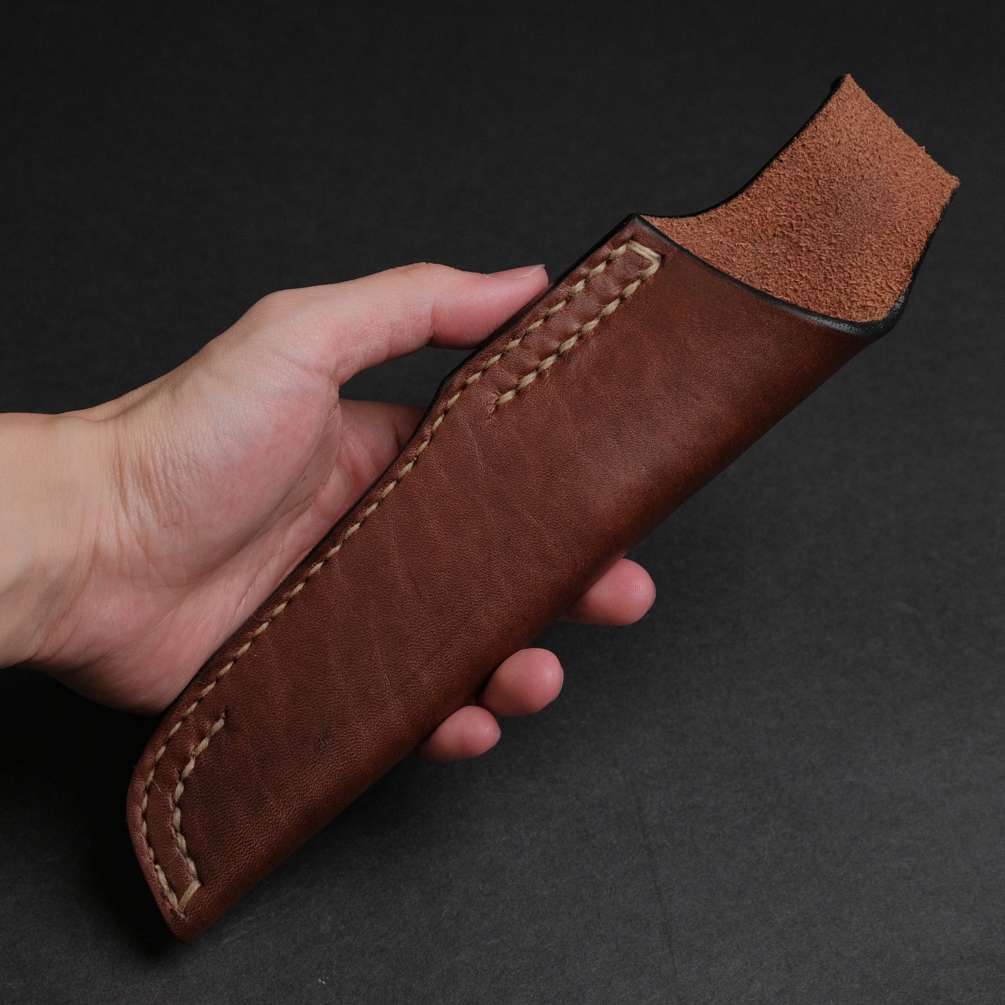 Seino Shikari ATS-34 Fixed Blade Claro Walnut Handle (