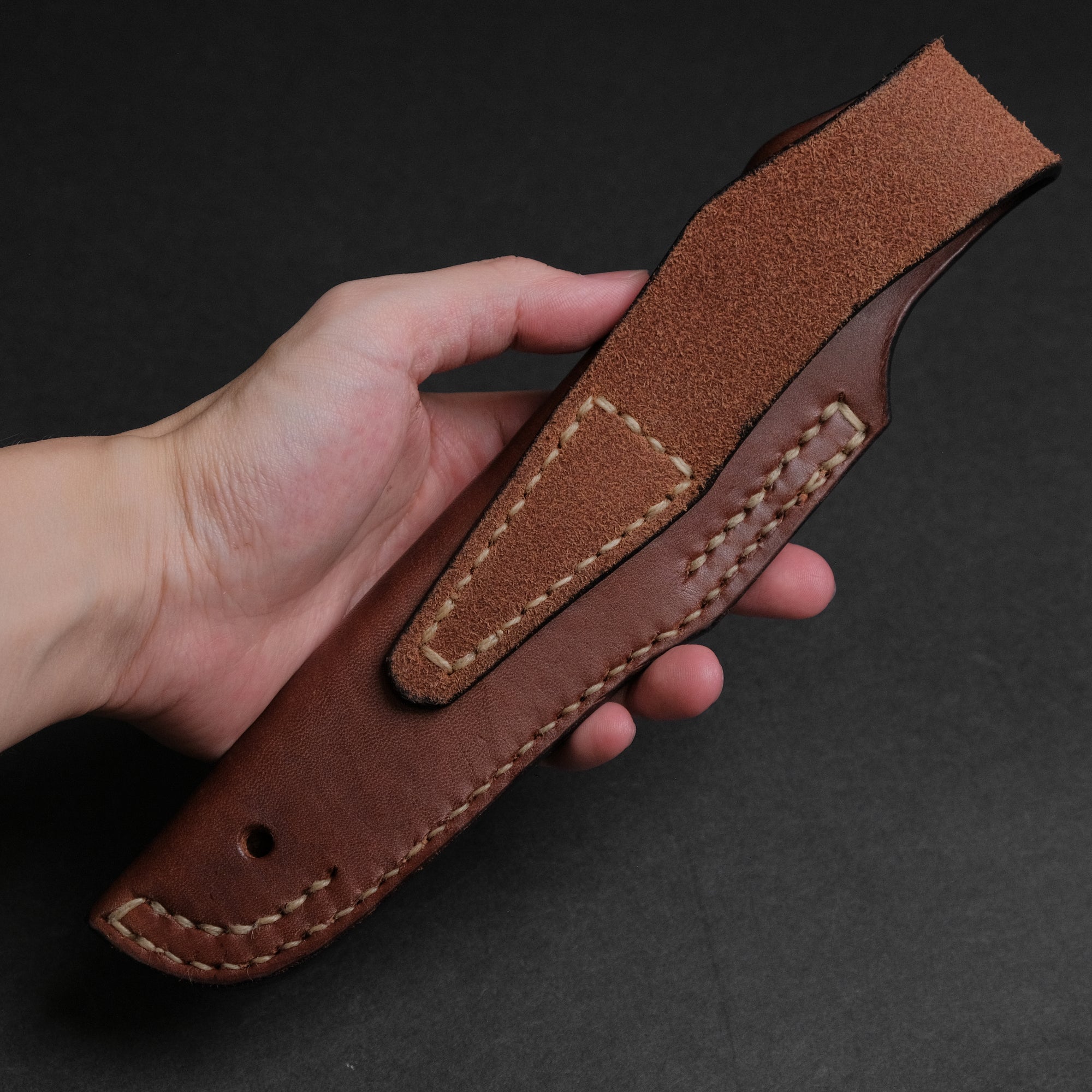 Seino Shikari ATS-34 Fixed Blade Claro Walnut Handle (