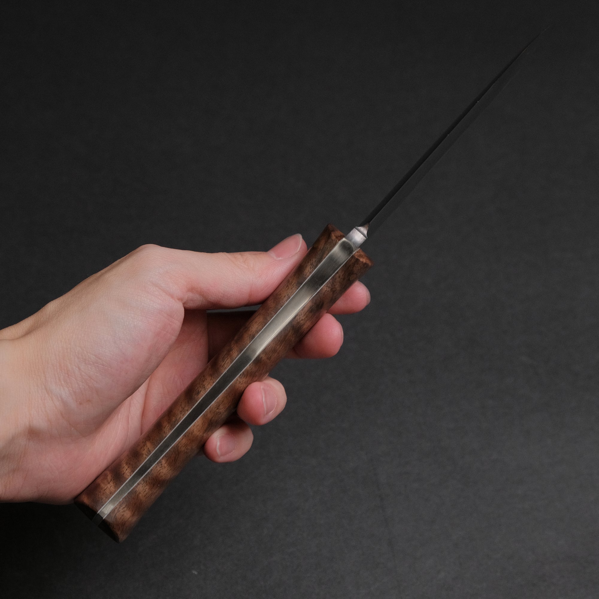Seino Shikari ATS-34 Fixed Blade Claro Walnut Handle (