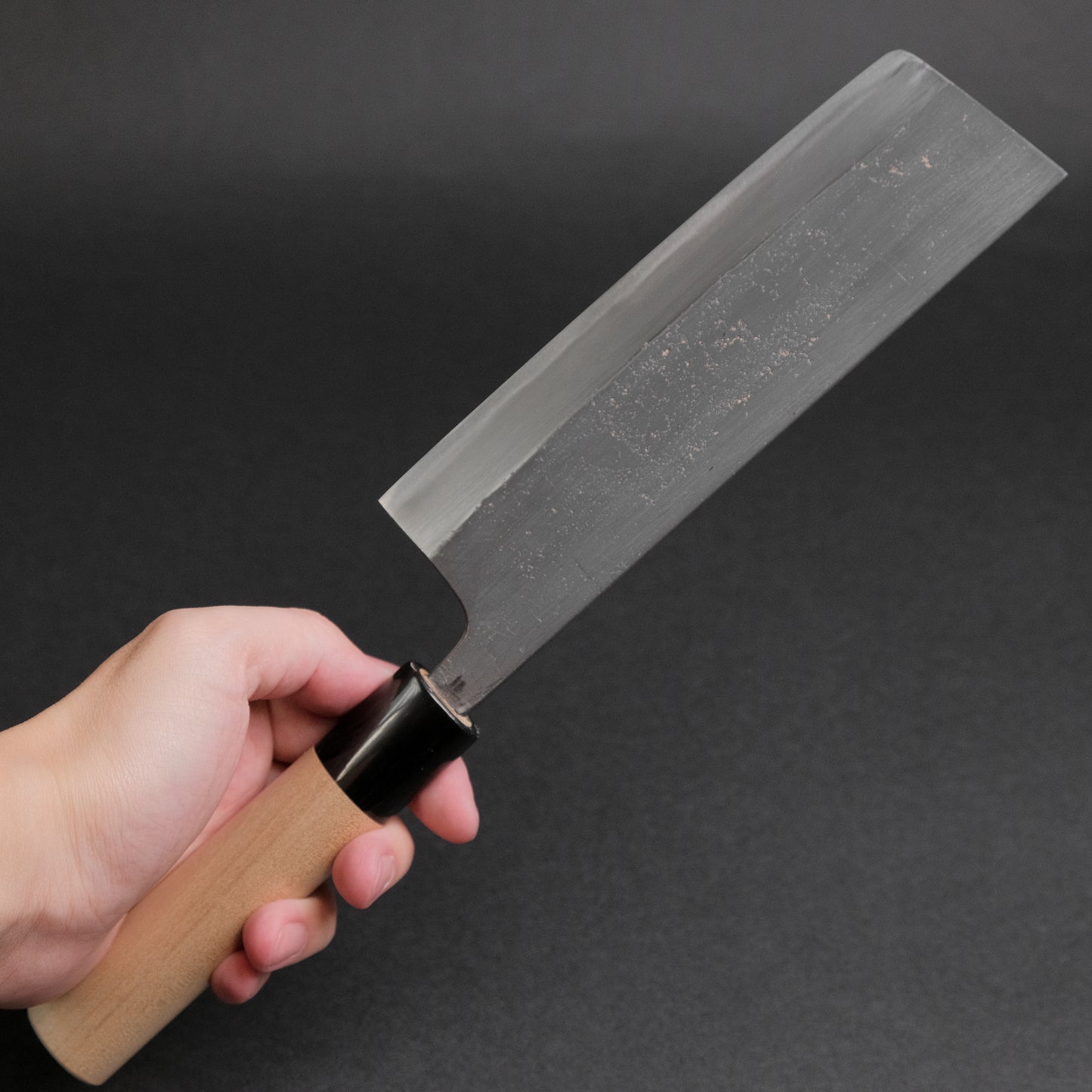 Shigefusa Kurouchi Nakiri 165mm Ho Wood Handle