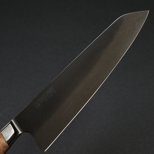 Steelport Chef Knife 210mm Maple Burl Handle