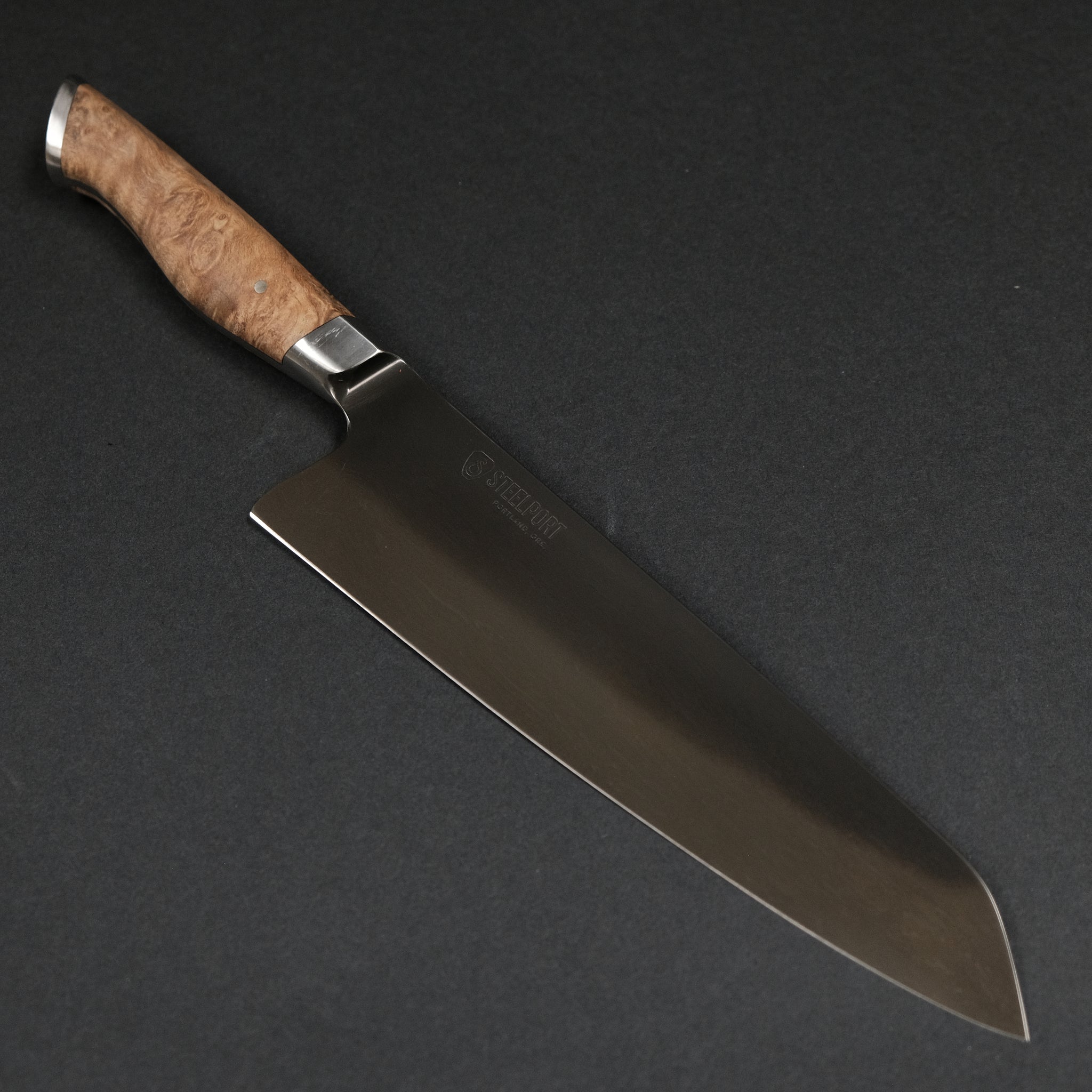 Steelport Chef Knife 210mm Maple Burl Handle