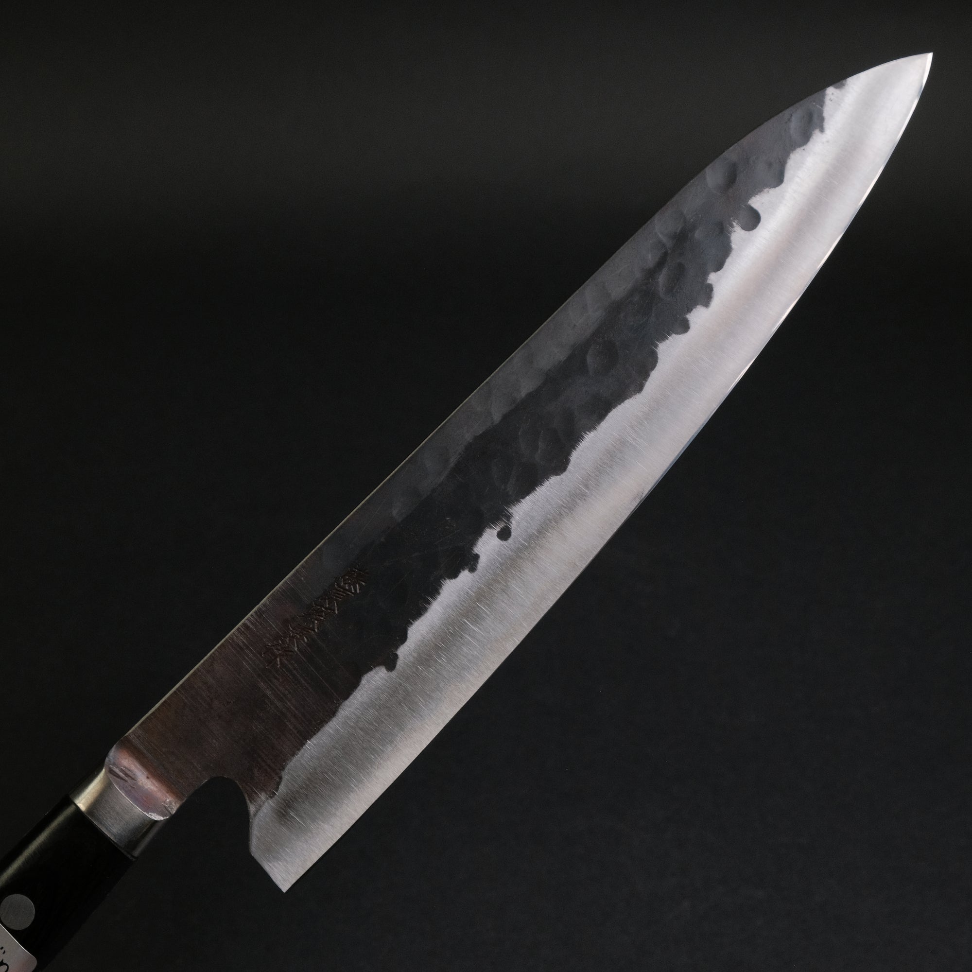 Teruyasu Fujiwara Denka Gyuto 240mm Pakka Wood Handle