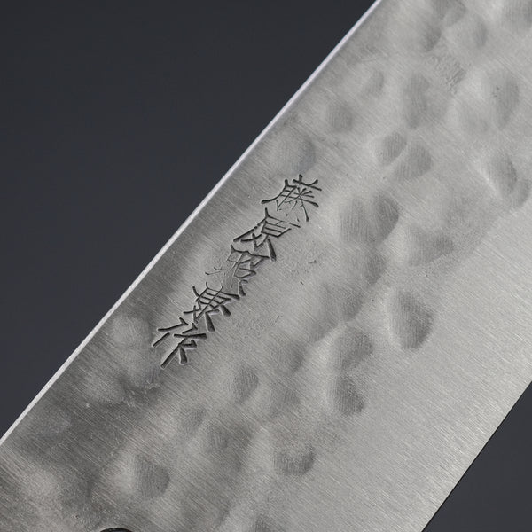 Teruyasu Fujiwara Maboroshi White #1 Gyuto 210mm Pakka Wood Handle