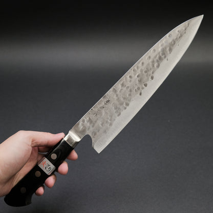 Teruyasu Fujiwara Maboroshi White #1 Gyuto 240mm Pakka Wood Handle