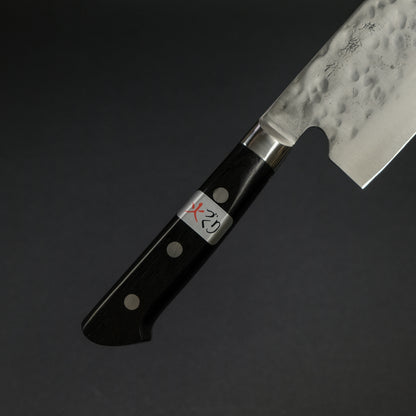 Teruyasu Fujiwara Maboroshi White #1 Nakiri 165mm Pakka Wood Handle