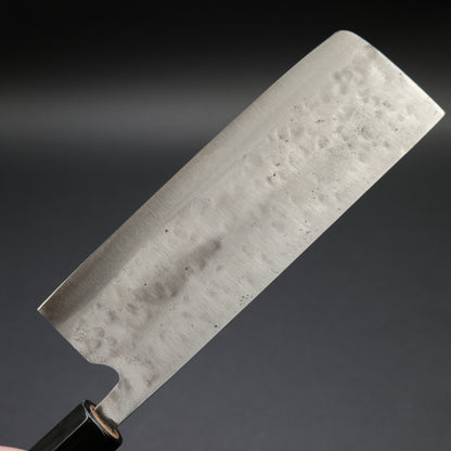 Teruyasu Fujiwara Maboroshi White #1 Nakiri 180mm Ho Wood Handle