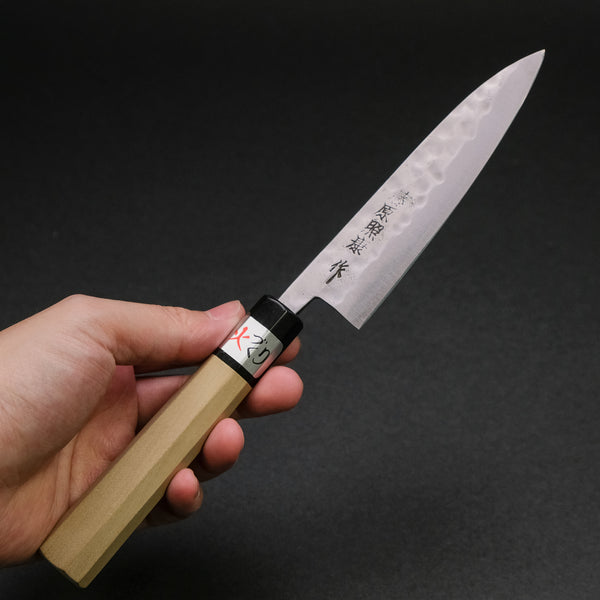 Teruyasu Fujiwara Maboroshi White #1 Petty 120mm Ho Wood Handle