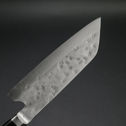 Teruyasu Fujiwara Maboroshi White #1 Santoku 165mm Pakka Wood Handle