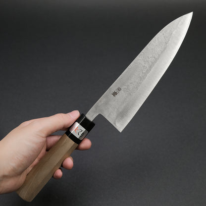 Teruyasu Fujiwara Nashiji White #1 Gyuto 180mm Ho Wood Handle
