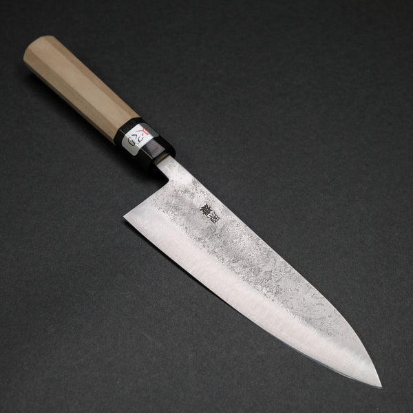 Teruyasu Fujiwara Nashiji White #1 Gyuto 180mm Ho Wood Handle