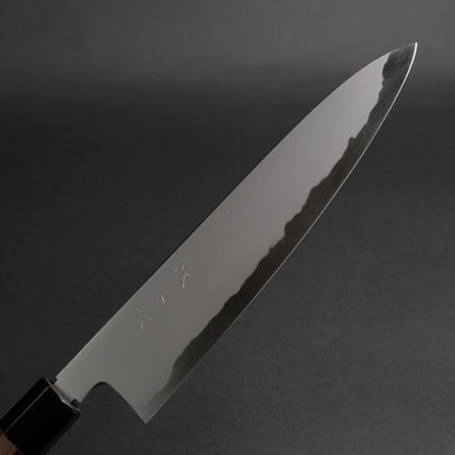 Tetsujin Blue #2 Kasumi Gyuto 240mm Taihei Rosewood Handle