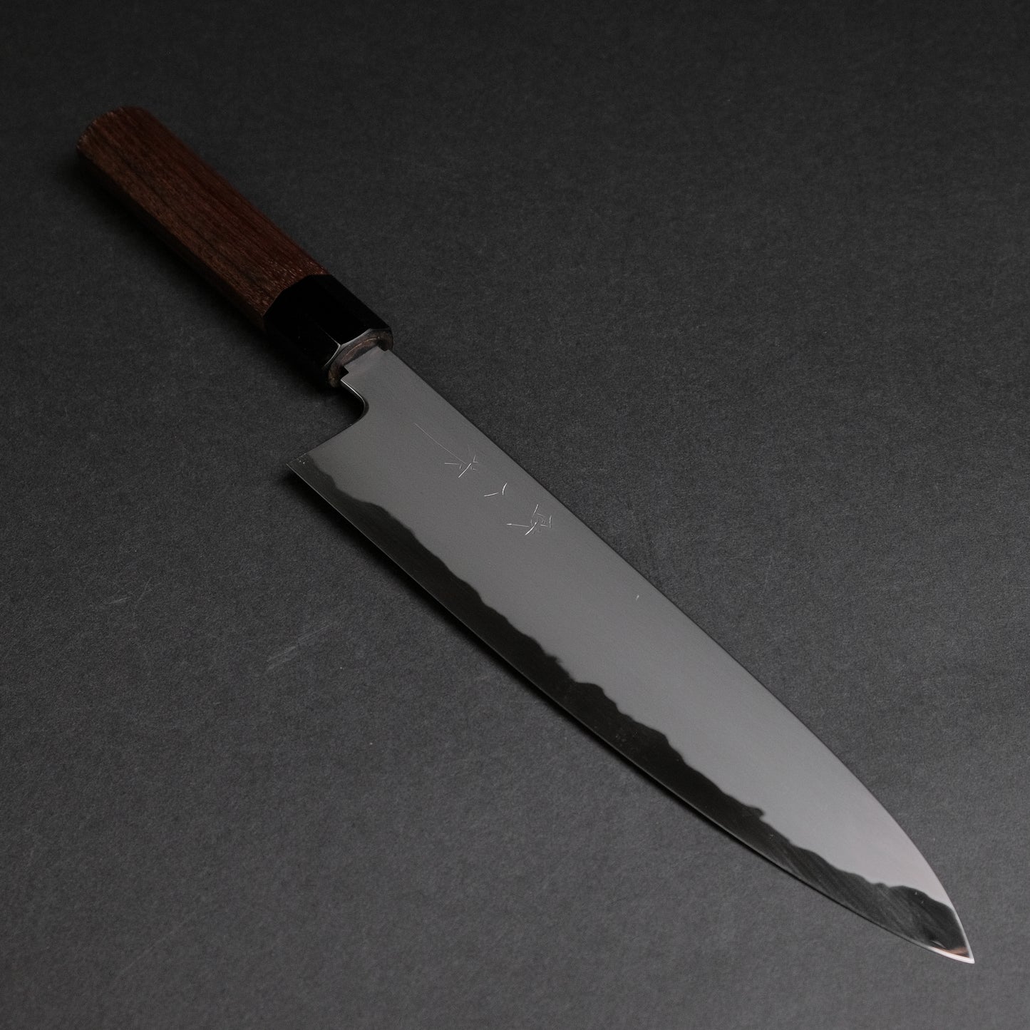 Tetsujin Blue #2 Kasumi Gyuto 240mm Taihei Rosewood Handle