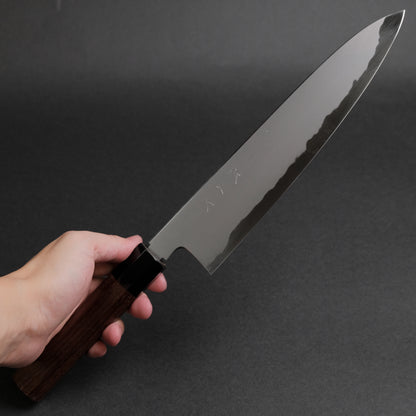 Tetsujin Blue #2 Kasumi Gyuto 240mm Taihei Rosewood Handle
