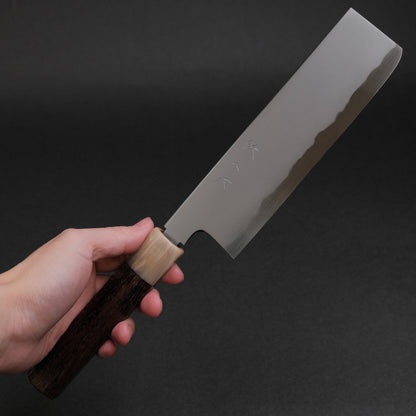 Tetsujin Blue #2 Kasumi Nakiri 180mm Taihei Rosewood Handle