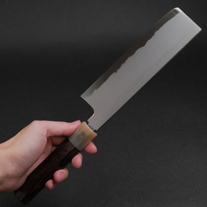 Tetsujin Blue #2 Kasumi Nakiri 180mm Taihei Rosewood Handle