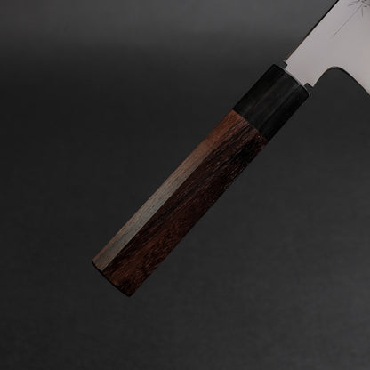 Tetsujin Blue #2 Kasumi Santoku 180mm Taihei Rosewood Handle
