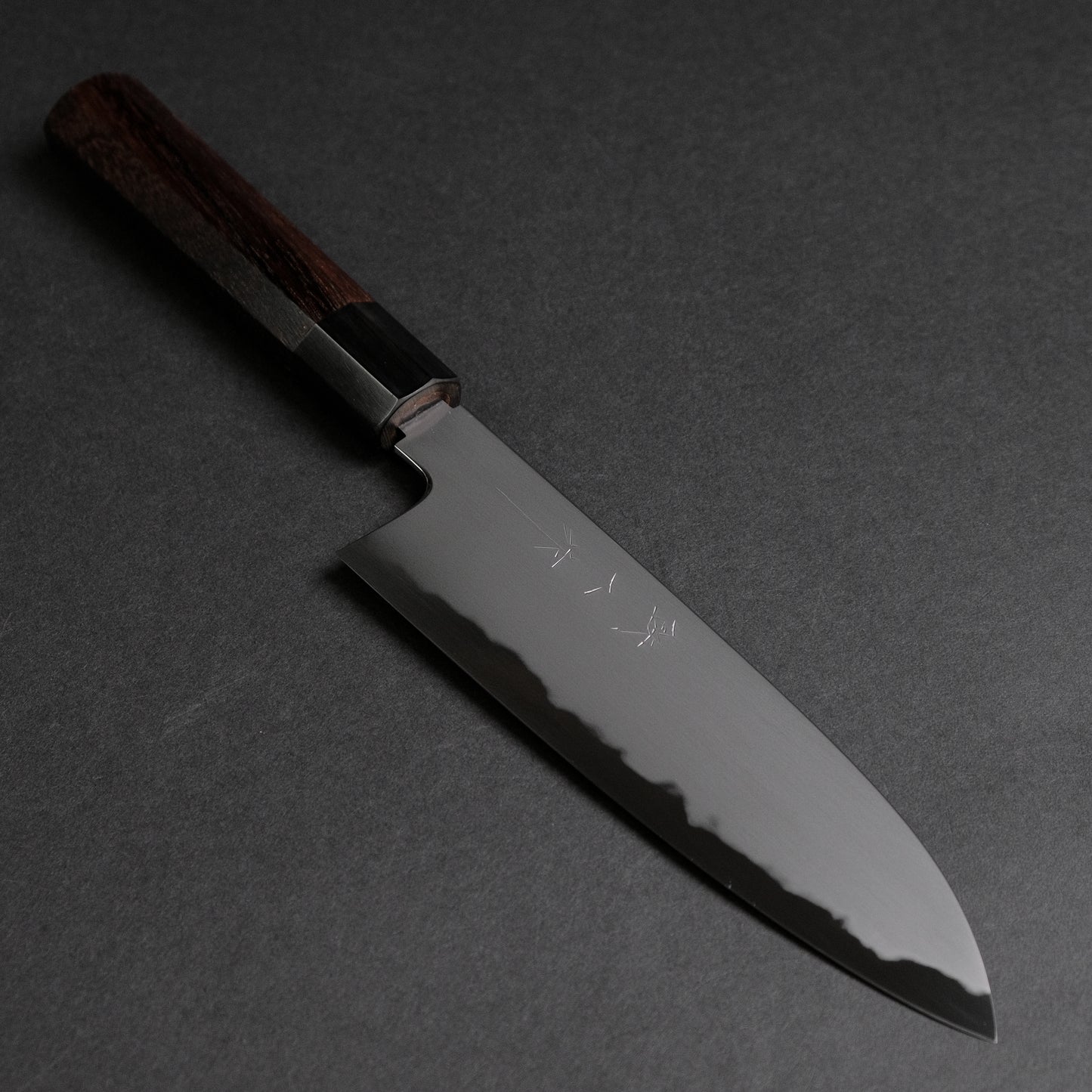 Tetsujin Blue #2 Kasumi Santoku 180mm Taihei Rosewood Handle