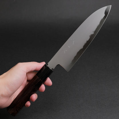Tetsujin Blue #2 Kasumi Santoku 180mm Taihei Rosewood Handle