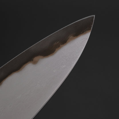 Tetsujin Blue #2 Metal Flow Gyuto 240mm Taihei Makassar Ebony Handle